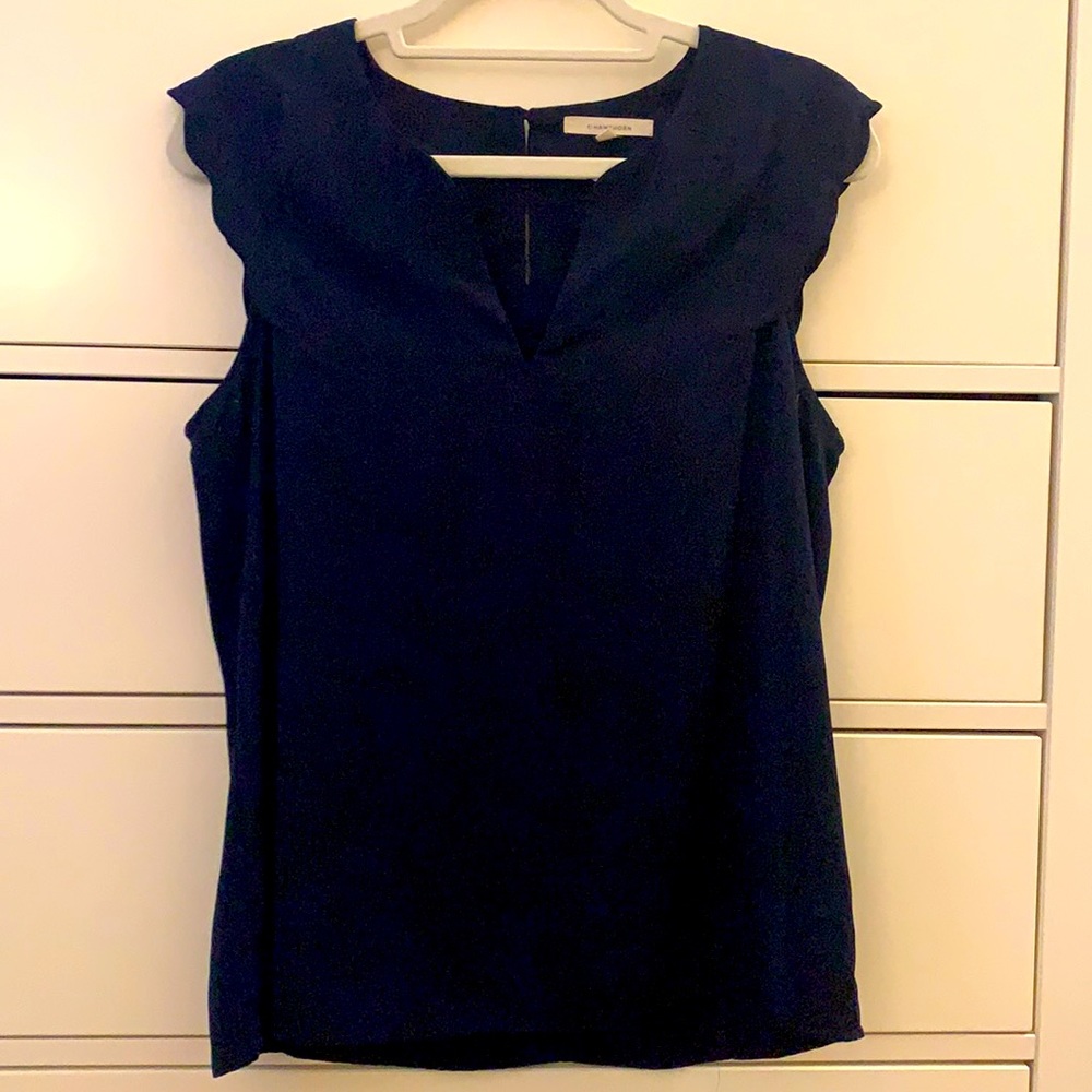 Stitch Fix 41 Hawthorn Navy Sleeveless Top